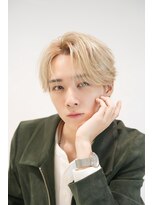 オーシャントーキョー 心斎橋(OCEAN TOKYO WEST)&nbsp;ハイトーンシースルーセンターパートウルフ韓国ツーブロック