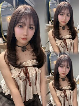 ボタン ハカタ(VOTAN hakata) 博多美容室/チョコレートカラー/ダブルカラー/韓国ヘア