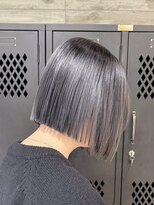 ヲタク(wotaku.) ダークグレーダークシルバーアッシュグレーダブルカラーブリーチ