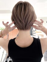 ジルブラン 錦糸町(JIL BLAN)&nbsp;ハイライトバレイヤージュダブルカラーショートカット30代40代