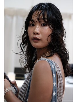 シム 千葉(sim) 千葉駅/着物ヘア/大人ガーリー/ダークアッシュ/似合わせカット