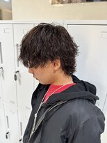 ヴァンカウンシル 松本店(VAN COUNCIL) 【メンズ必見】緩めツイストスパイラル×マッシュウルフ