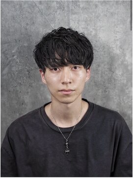 ヒロギンザバーバーショップ 神楽坂店(HIRO GINZA BARBER SHOP) 無造作マッシュ