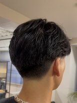 ボーイ(BOY)&nbsp;テーパーフェード+センターパート