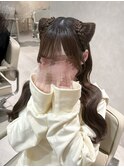 ハーフアップリーナベルヘア