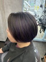 スタイルエイチ(Style‐H) 光に透ける大人バイオレットカラー