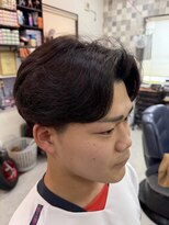 ヘアーサロン タムラ&nbsp;センターパートナチュラルパーマ