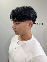 ウォルト 名駅店(walt)&nbsp;名駅 メンズ テーパーフェード マッシュ