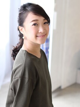 ヘアリゾート ブーケ(hair+resort bouquet) ワンポイント編み込みアレンジ