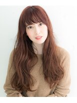 アピッシュ シーナ 海老名店(apish ciena)&nbsp;＊愛されラフカール×お手軽ピンクセミロング♪