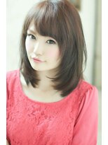 エイミーバイアフロートザガーデン 浦和店(amie by afloat the garden)&nbsp;ナチュラル可愛いふわミディ！誰でも似合うミディアムスタイル◎