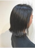 【GOOD DAY HAIR】《切りっ放し風ロブ》　　             下北沢