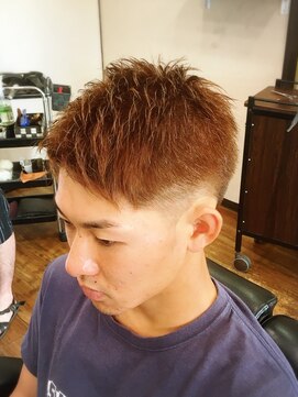 ヘアー クリエイト 縁(Hair Create en) 束感ベリーショート