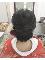 ヘアアンドケア エジェリラボ(hair&care egerie lab)&nbsp;☆★☆編み込み和装ヘアー☆★☆
