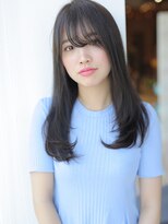 アグ ヘアー ボニー 三田駅前店(Agu hair bonny) おフェロバングのナチュラルストレート☆