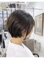 ナイン 麻布十番(NINE)&nbsp;大人可愛いショートボブ☆