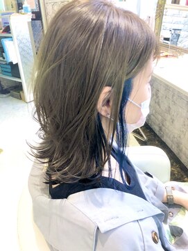 ミエルヘアーエスト 新宿店(mielhair est) イヤリングカラー