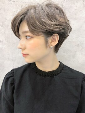 レトン 銀座(leton) ショート/ボブ/カーキグレージュ/大人かわいい[東銀座/銀座]