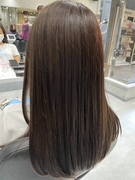 ジンジャー(GINGER) オッジオット×トリートメント×髪質改善×暗髪