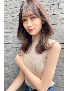 ジーナ 名駅(XENA.) 《xena/中島》秋の韓国風くびれヘア×顔まわりカット