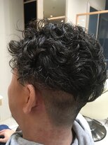 ヘアサロンアンドヘアメイクディー(hair salon hair make D)&nbsp;仙台D 刈りあげ フェード マッシュパーマ  ドライバーｓｔｙｌｅ
