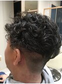 仙台D 刈りあげ フェード マッシュパーマ  ドライバーstyle