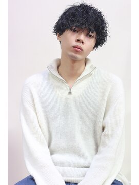 ブークル(boucle) 前髪長めのツイストスパイラルマッシュ！