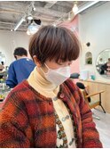 ショートボブ/ミニボブ/マッシュ/切りっぱなし/柏駅