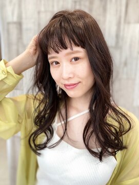 サンクチュアリー ウィズ コネクト(Sanctuary with connect) バングあり、ふんわりロング◎20代30代40代50代