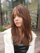 ニコ トウキョウ(nico TOKYO)&nbsp;似合わせカット/韓国風くびれヘア/小顔レイヤーペールベージュ