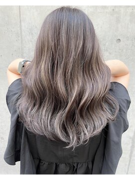 グロウバイニューヨークニューヨーク(Grow by NYNY) 【打越】セミロング×グレージュ