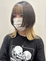 ニューヨークニューヨーク 加古川店(NYNY)&nbsp;《NYNY加古川坂田》ボブウルフ×インナーカラー