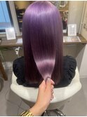 ラベンダー/ダブルカラー/ハイトーン/髪質改善/韓国/学割U24