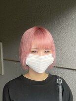 ワンズクロエ 原宿店(ONE's Chloe) ピンクカラー/ホワイトピンク/ケアブリーチ/ハイトーン/原宿駅