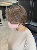 白髪ぼかしハイライト