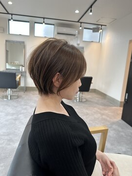 アジアエス 谷山 清和店(asia s) ショートボブ