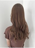 アッシュベージュカラー ブリーチなし