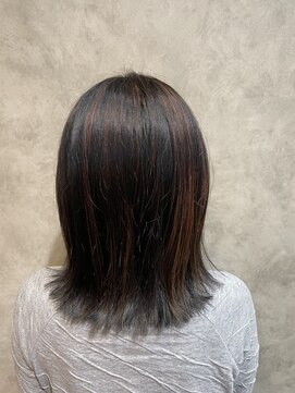 オーガニック ヘアサロン クスクス(organic hair salon kusu kusu) ハイライト×ヘナ