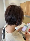 ショートレイヤー/首元スッキリ