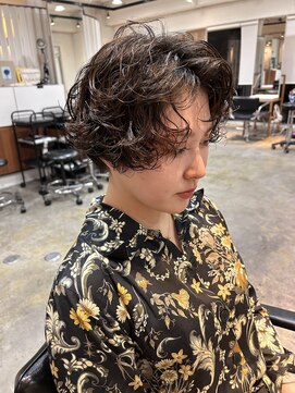 フォト 新宿(foto) 海外風ショートパーマ
