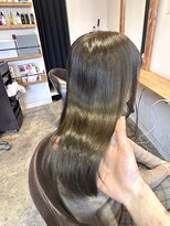 アルーシェ 新宿店(Alushe)&nbsp;韓国ヘア×オリーブグレージュ×髪質改善