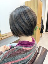 ランプ(Lamp) 白髪染め/髪質改善/中野/ボブショート ビフォアー&アフター