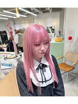 ホロ(hollo)&nbsp;サクラピンク/ハイトーンヘア/ピンクカラー