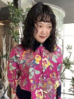ヘアーアンドメイク ビス(HAIR&MAKE bis) 姫カットを生かしたニュアンスパーマ【中西思実】