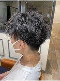 メンズパーマ　ツイストスパイラル