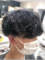 シュヴー 浦安店(CHEVEUX)&nbsp;ツーブロック波巻きツイストMIXパーマ