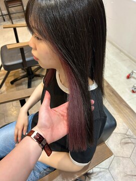 ラッシュ(rush) イヤリングカラー×ピンクラベンダー