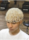 ハイトーン波巻きパーマ「サボパーマ」