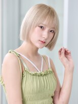 サラッとストレートボブ/20代/30代/40代