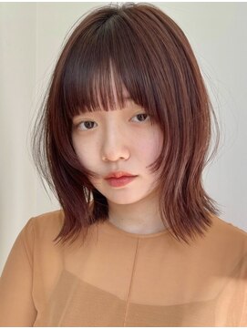 ローネス ギンザ(LONESS ginza) 顔まわりカットでいつもと違う雰囲気に♪